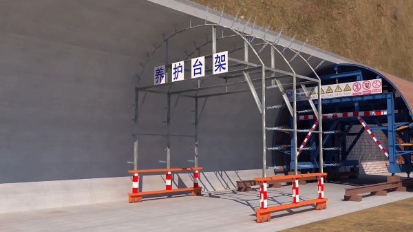 东湖区隧道施工动画制作公司 - 隧道施工工艺和施工方法 - 隧道施工汇报动画视频 - bim 工程施工动画
